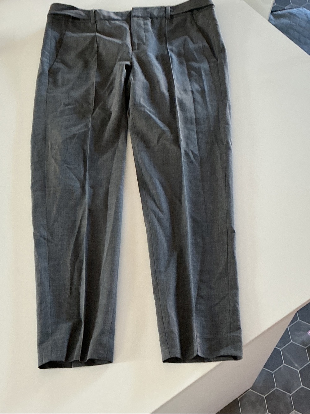 Classic Men's Gray Dress Pants